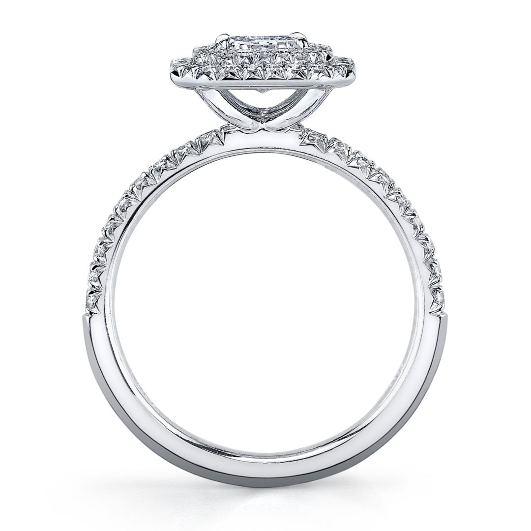 Classic Double Halo Diamond Ring