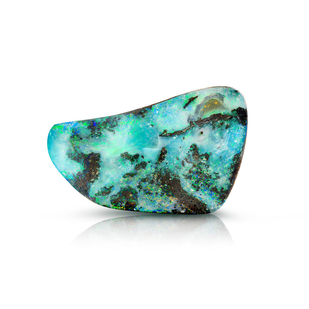 54.74ct Freeform Australian Boulder Opal - Loose