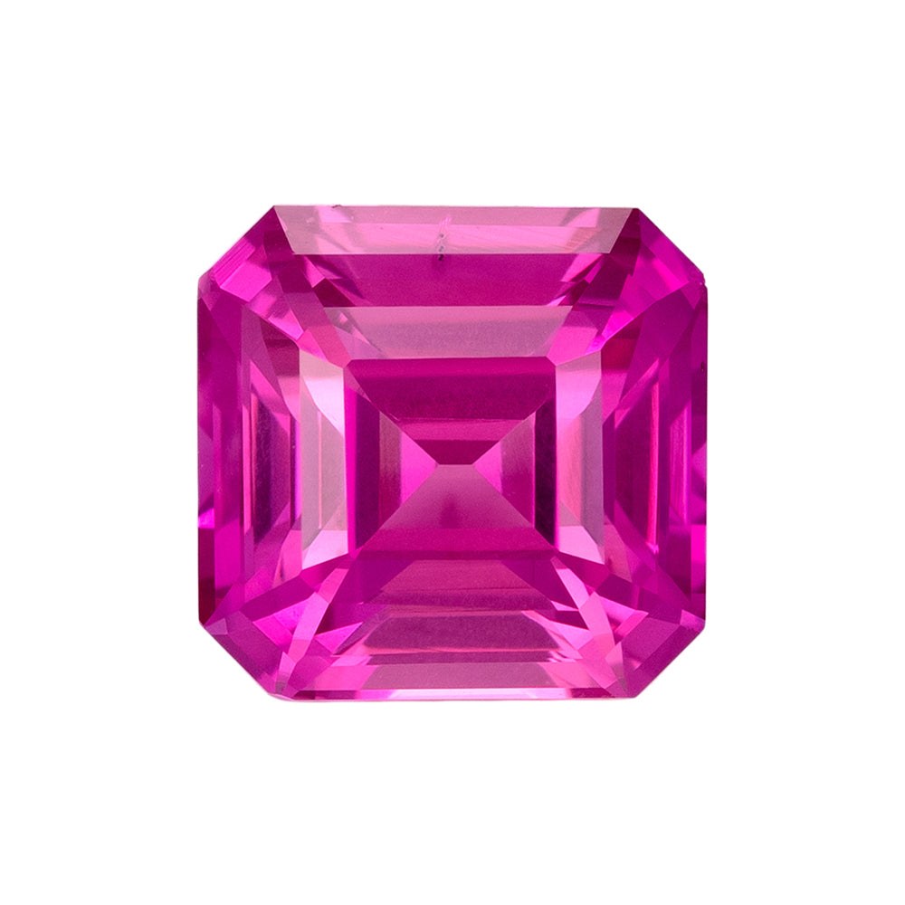 2.01ct Emerald Cut Pink Sapphire - Loose