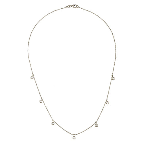 Diamonds By The Yard Drop Necklace