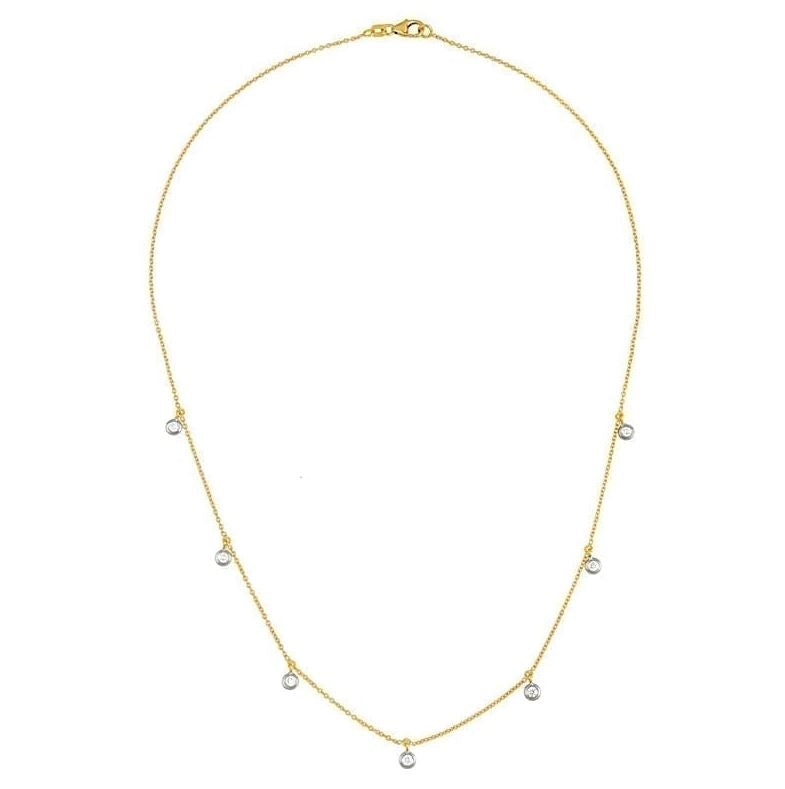 Diamonds By The Yard Drop Necklace