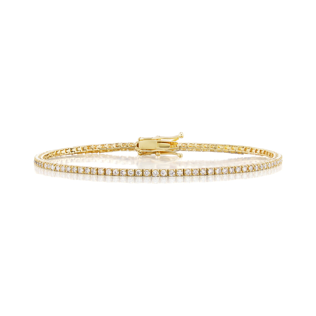 Petite Diamond Tennis Bracelet