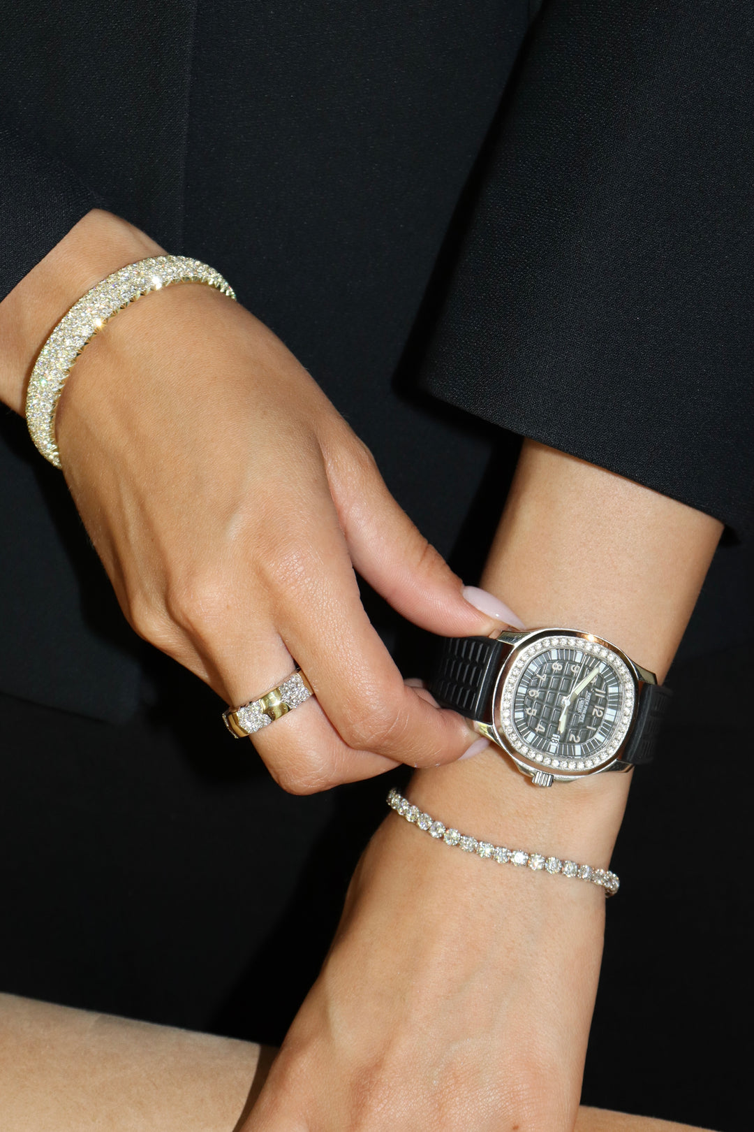9.00ctw Round Brilliant Diamond Tennis Bracelet in 18K White Gold