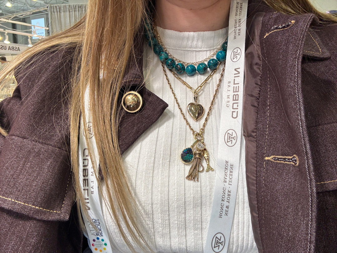 2.50ct Australian Boulder Opal Pendant/Charm in 14K Yellow Gold