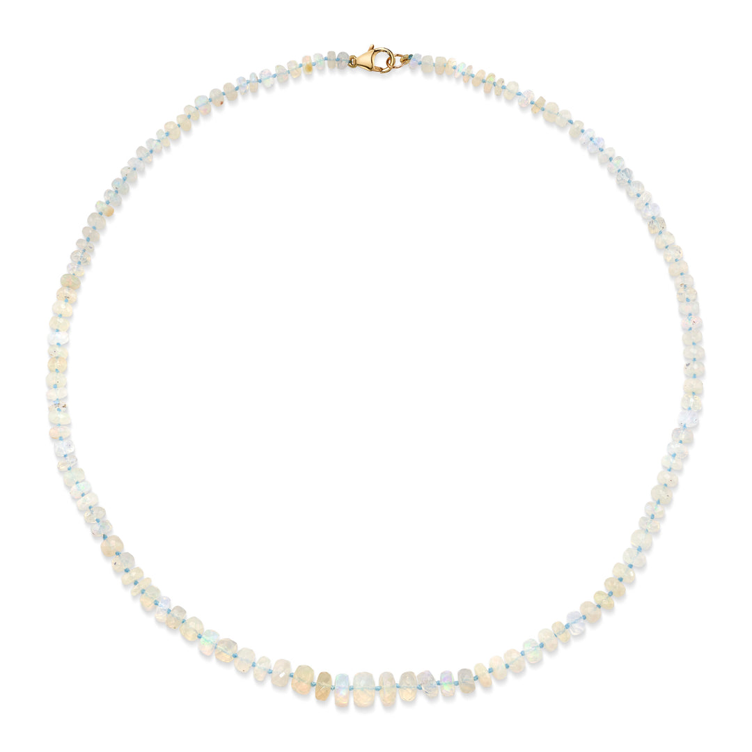 Ethiopian Opal Candy-like Beaded Necklace