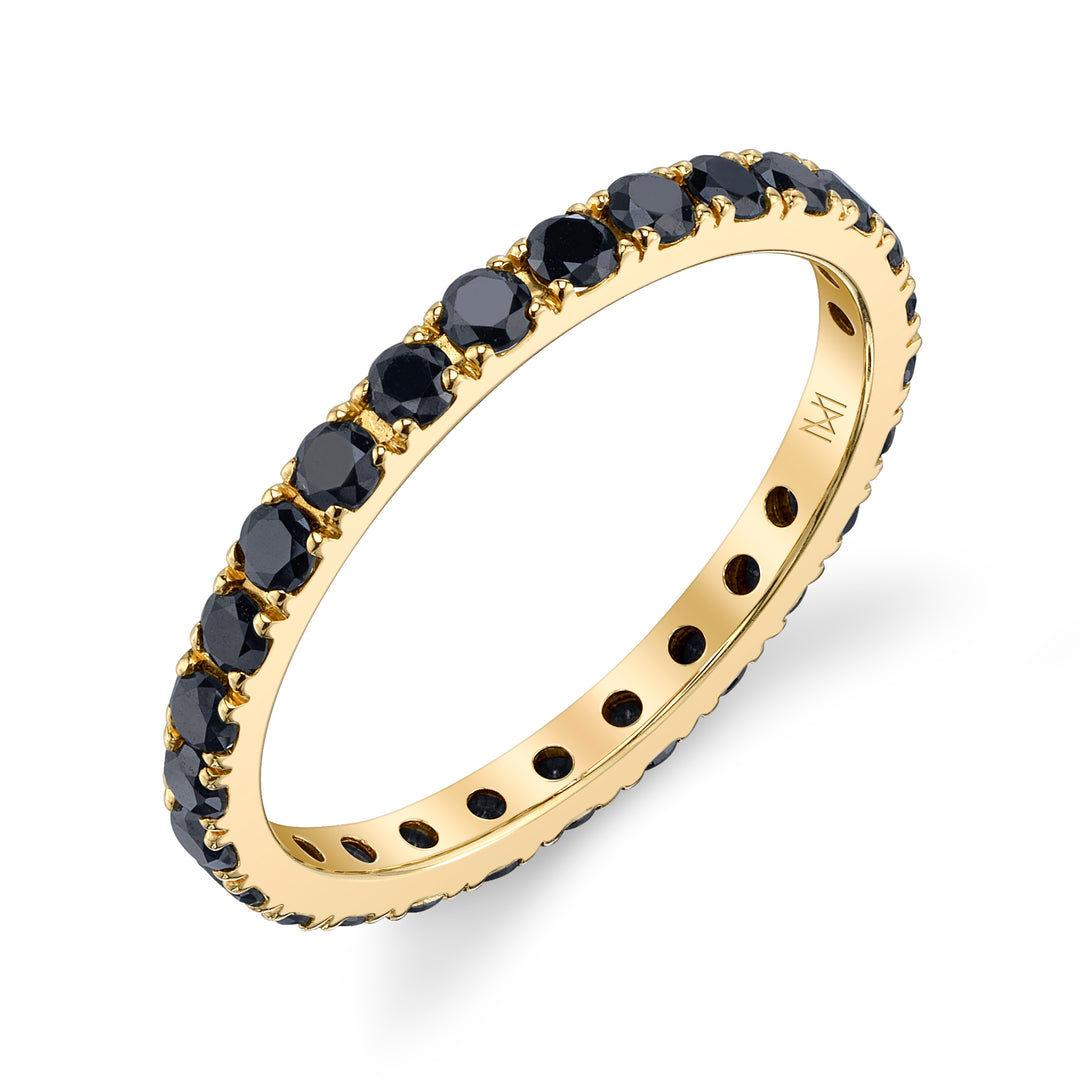 Black Diamond Bold Eternity Band