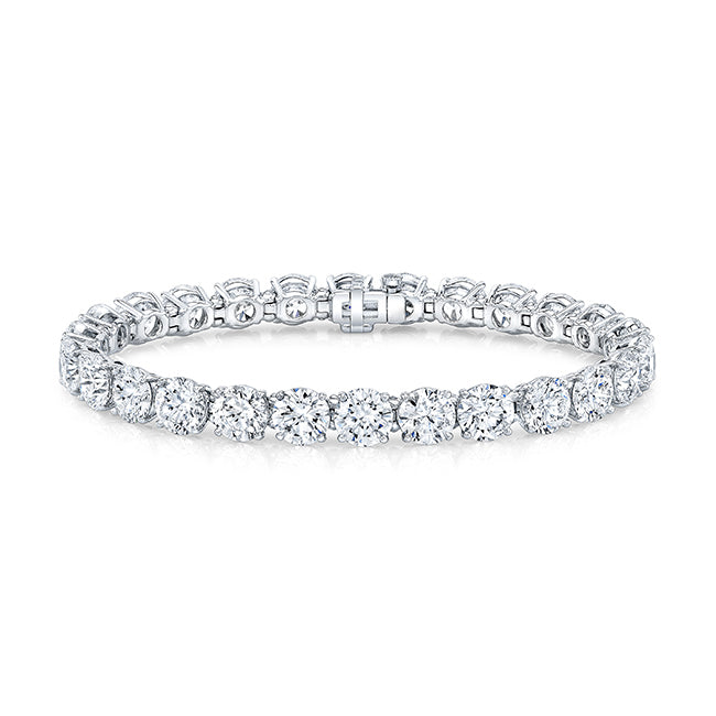 Round Brilliant Diamond Bracelet