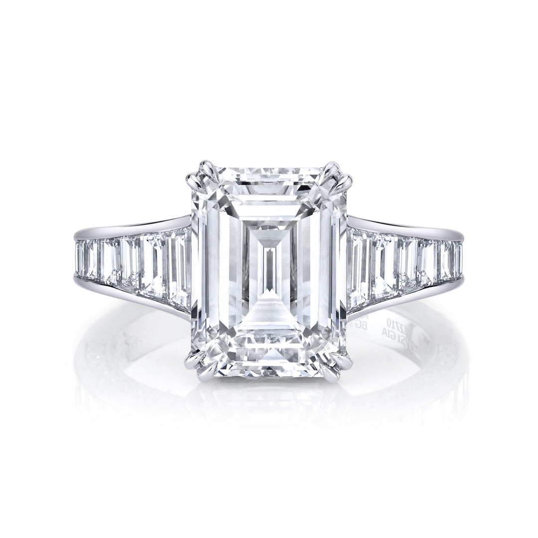 Emerald Cut Diamond Ring