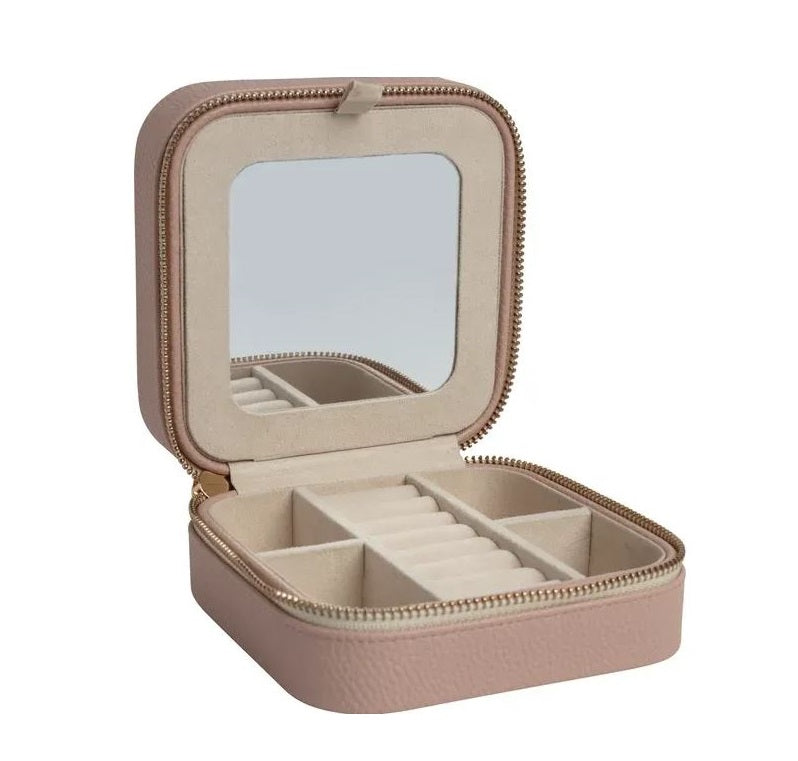 Nicole Mera Blush Jewelry Travel Case