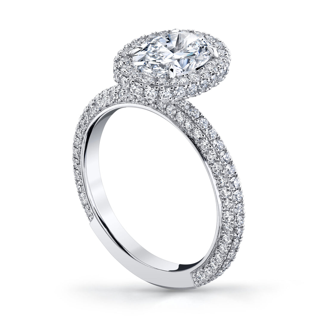 1.50ct Oval Diamond Engagement Ring