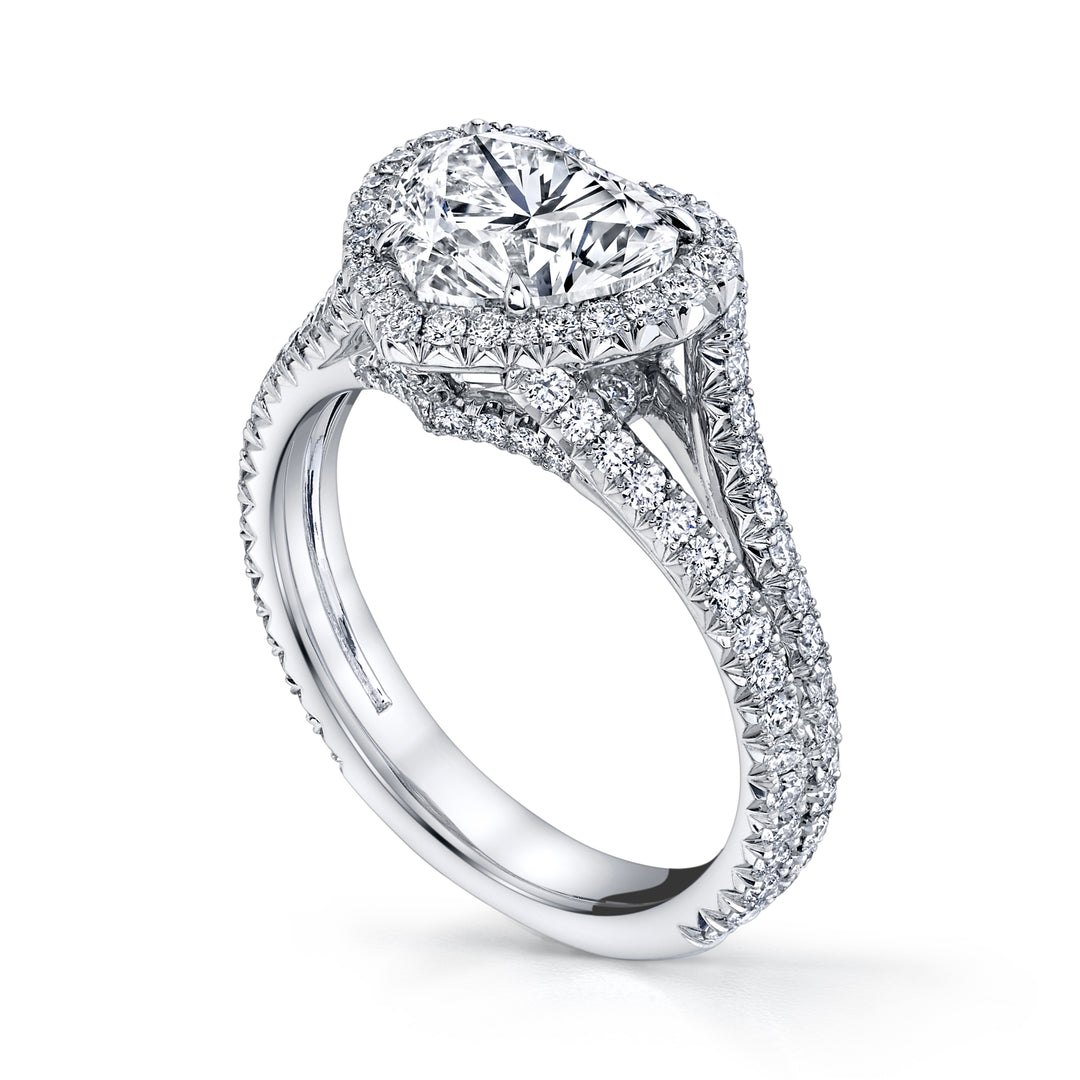 2.00ct Heart Shaped Diamond Ring