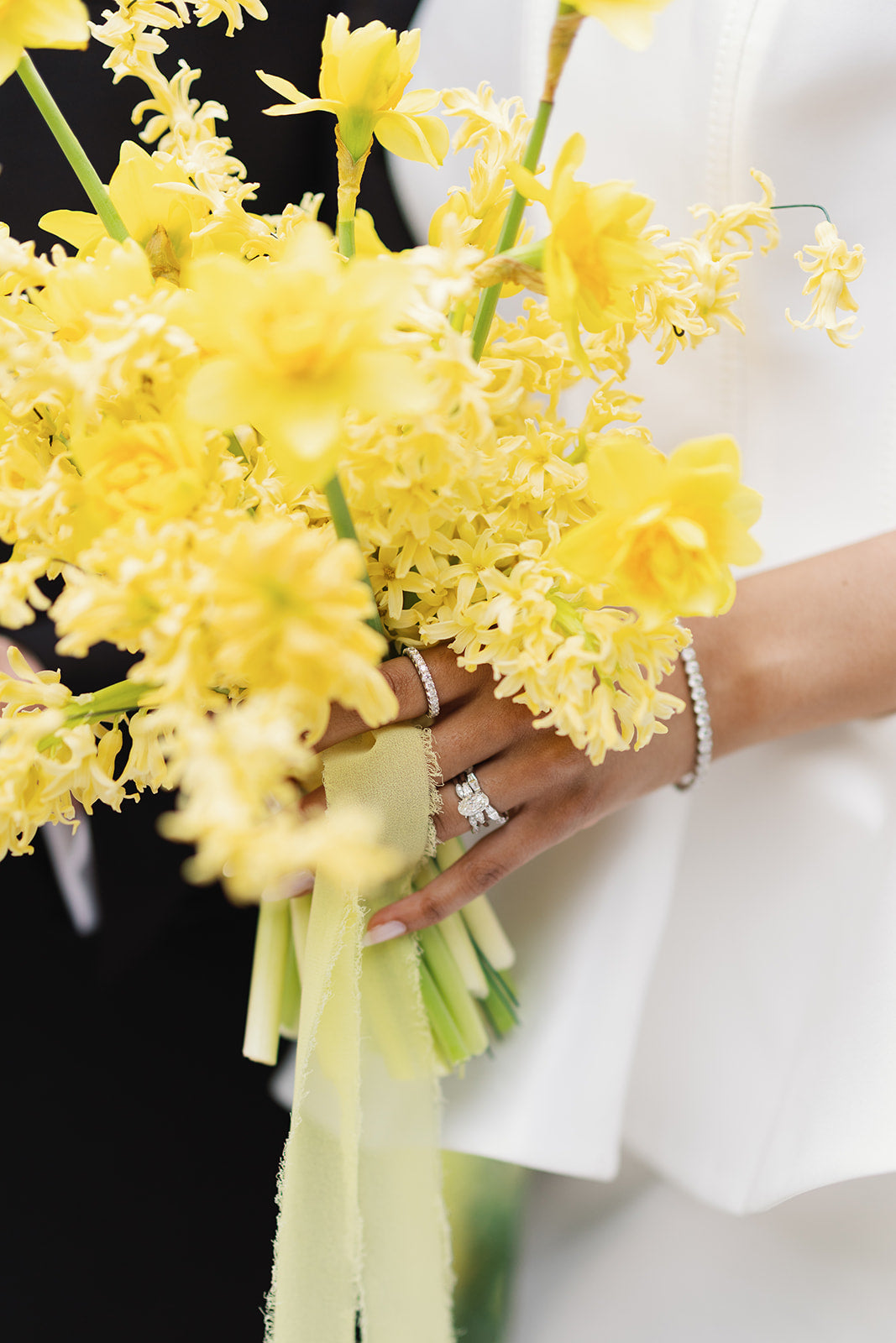 Baguette Art Deco Diamond Stackable Band in 14K Gold
