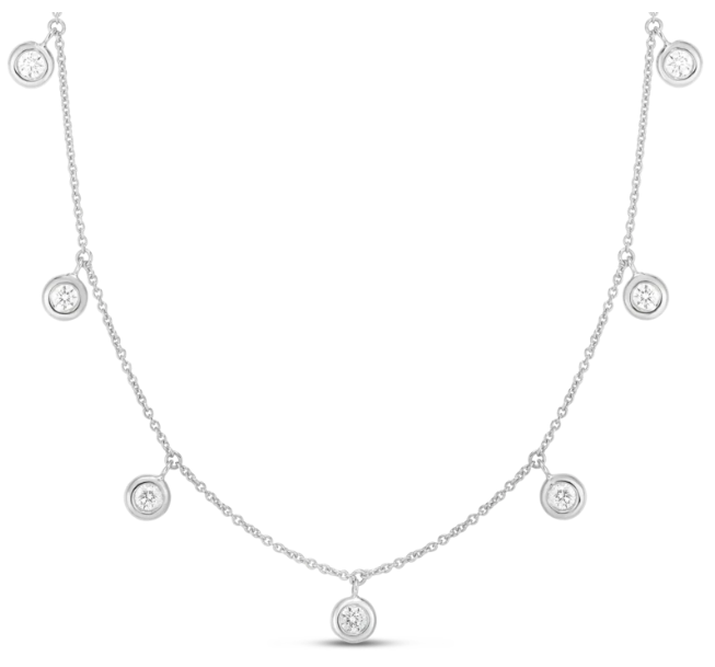 Diamonds By The Yard Drop Necklace