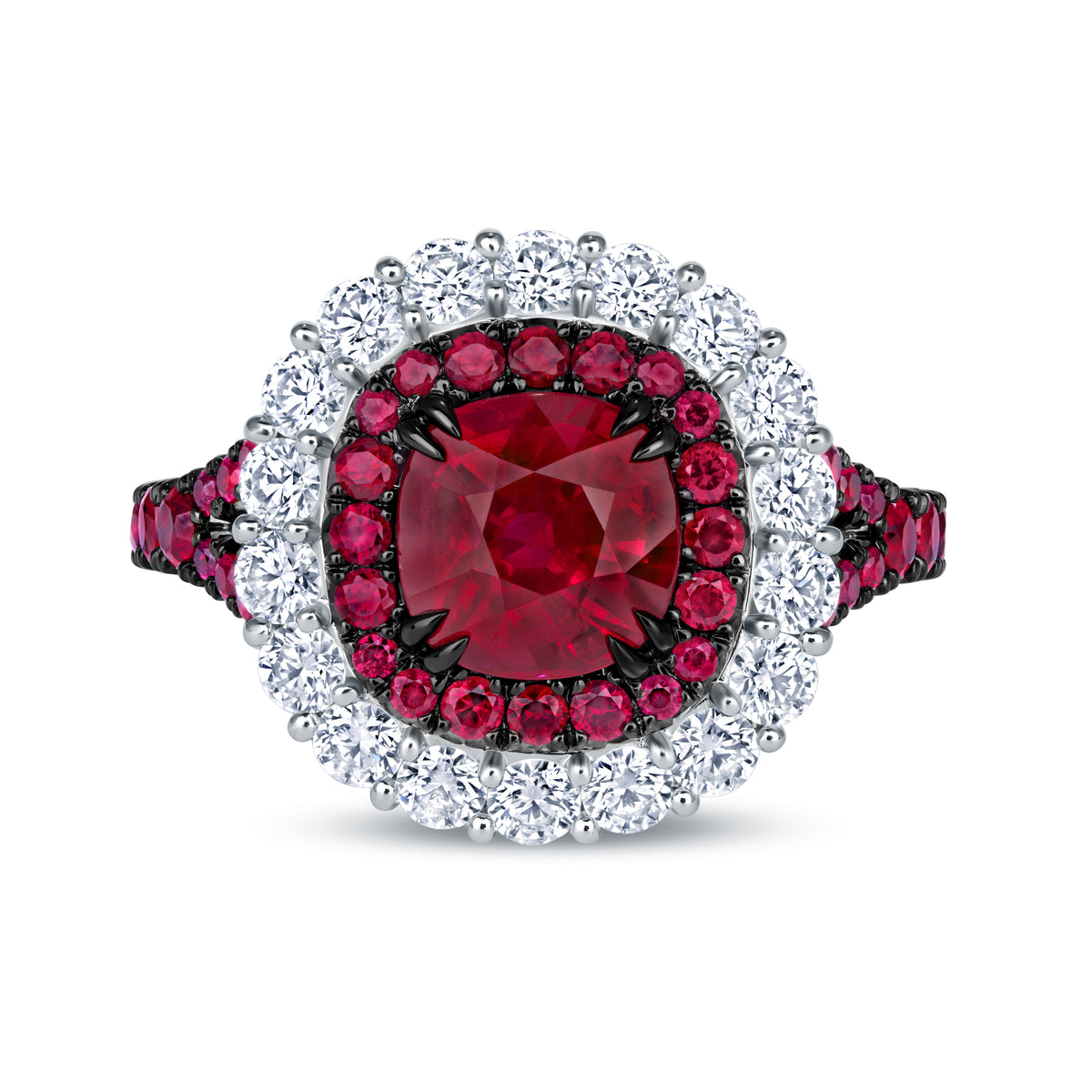 2.11ct Cushion Burmese 