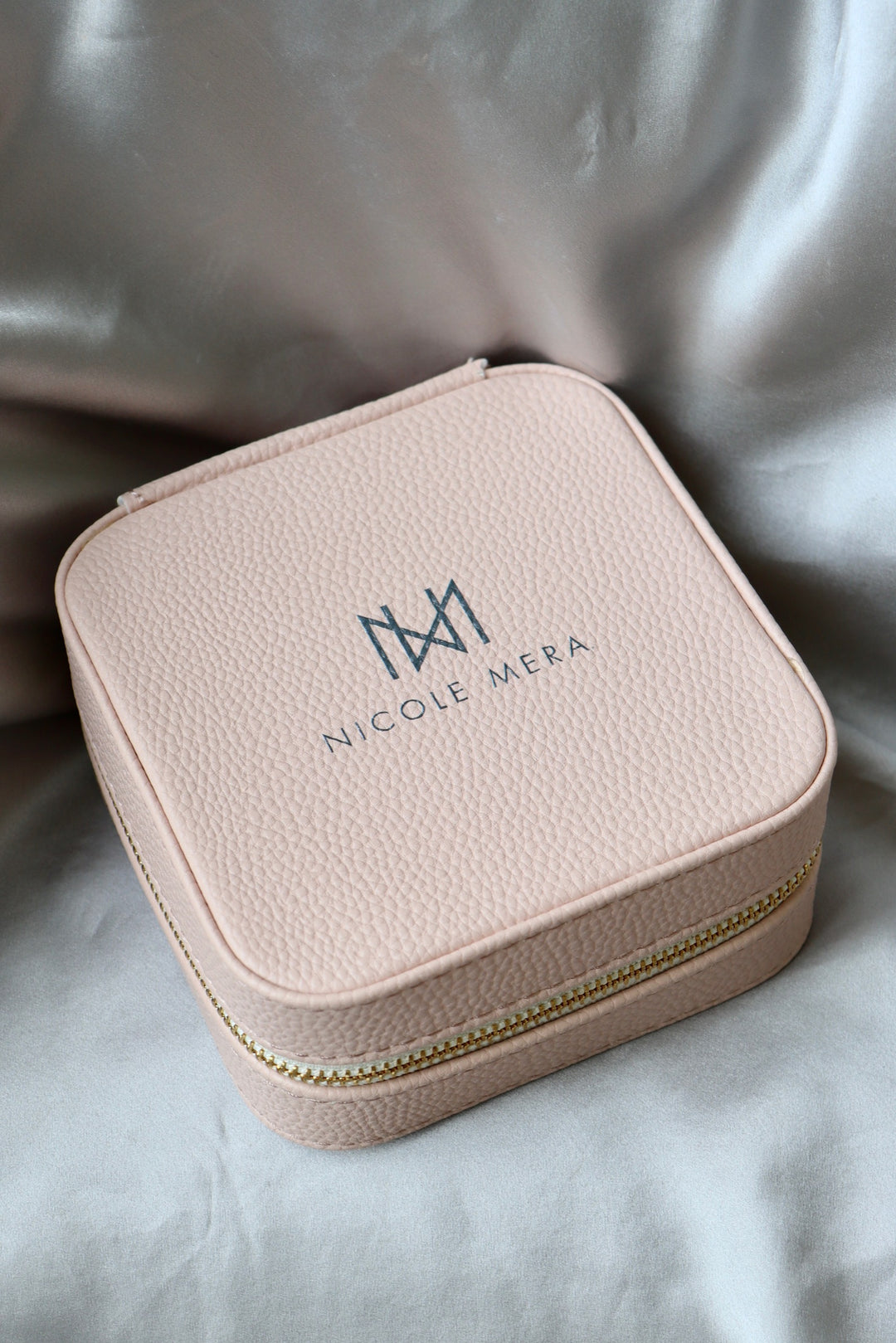 Nicole Mera Blush Jewelry Travel Case