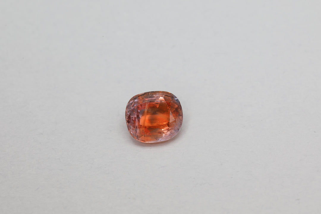1.57ct Cushion Purple-Orange “Sunset” Montana Sapphire - Loose (#6)