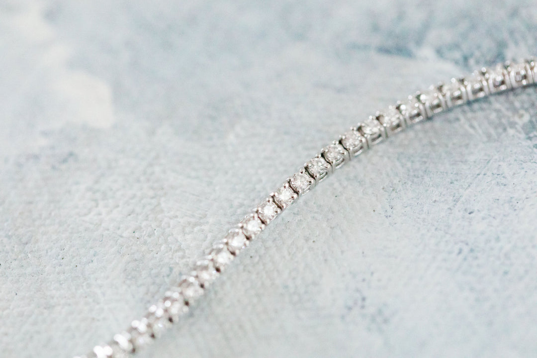 Petite Diamond Tennis Bracelet