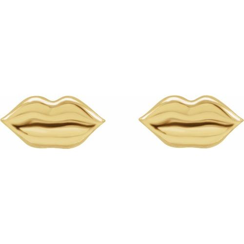 Lip Stud Earrings