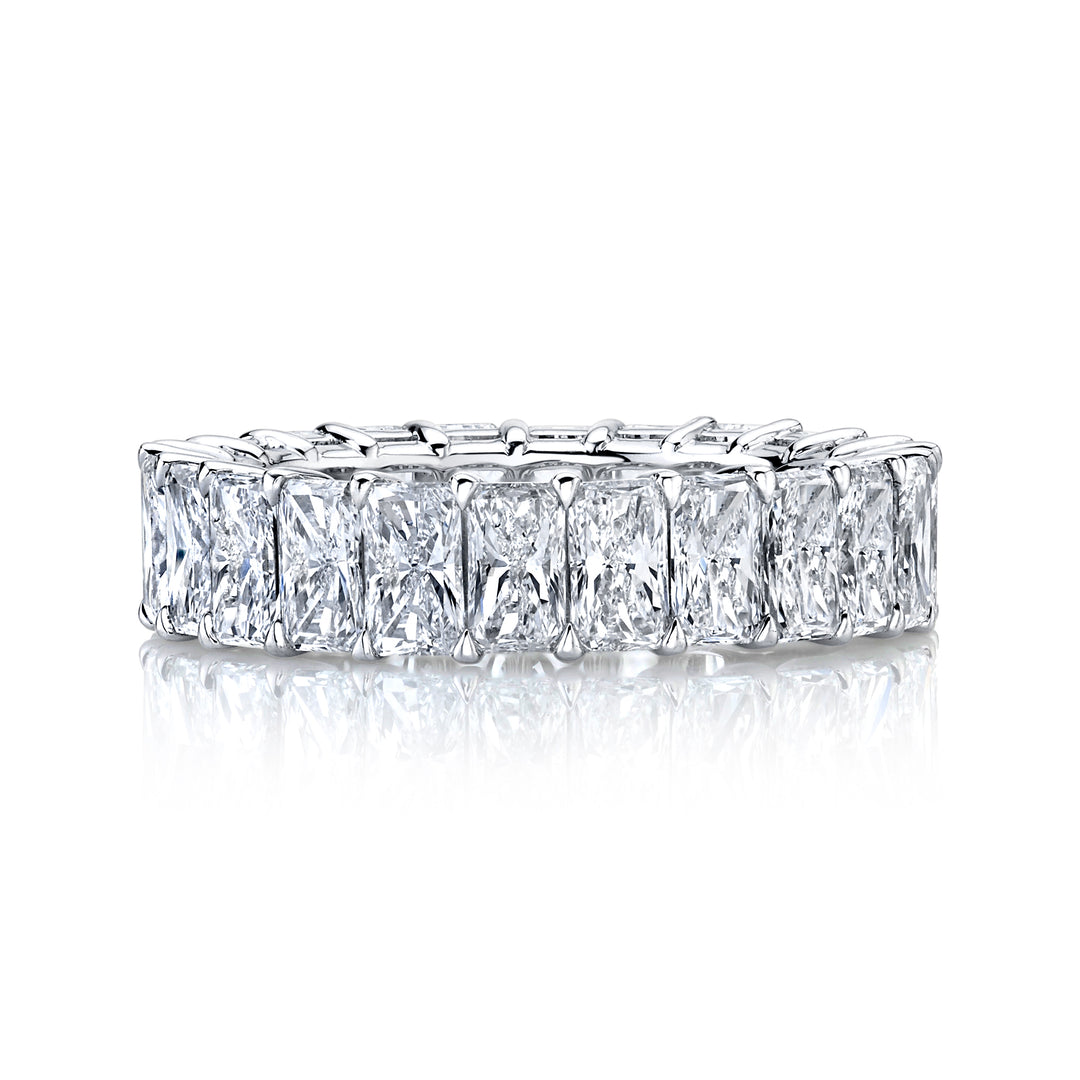 Radiant Diamond Shared Prong Eternity Band