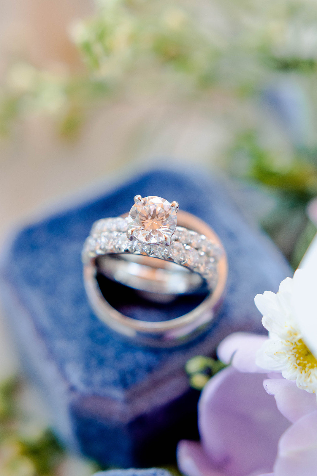 Nicole Mera's Classic Delicate Diamond Solitaire Ring