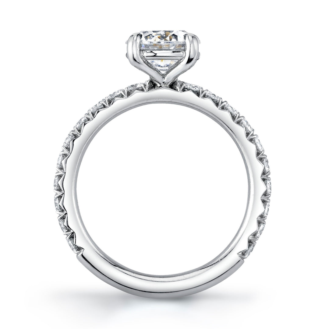 Nicole Mera Classic Solitaire with Diamonds