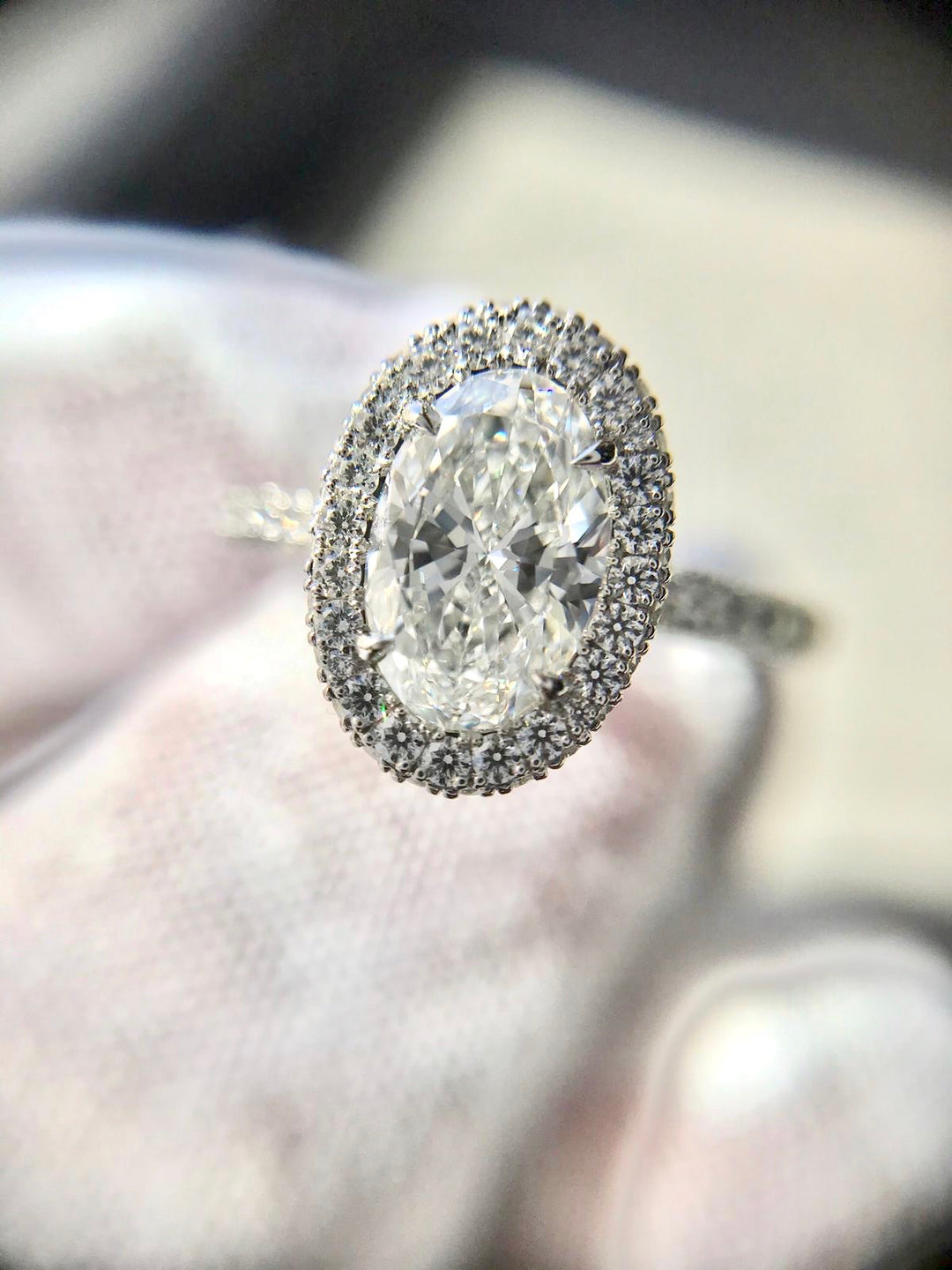 1.50ct Oval Diamond Engagement Ring