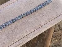 East to West Oval Brilliant Diamond Bracelet