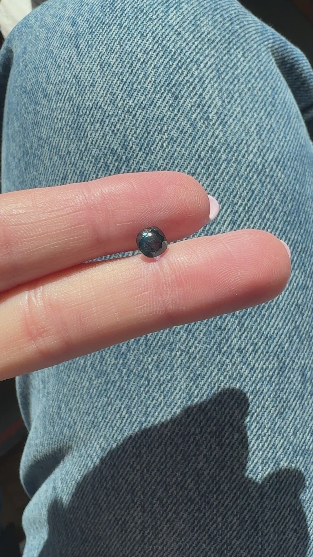 1.22ct Square Cushion Teal Montana Sapphire - Loose (#2)