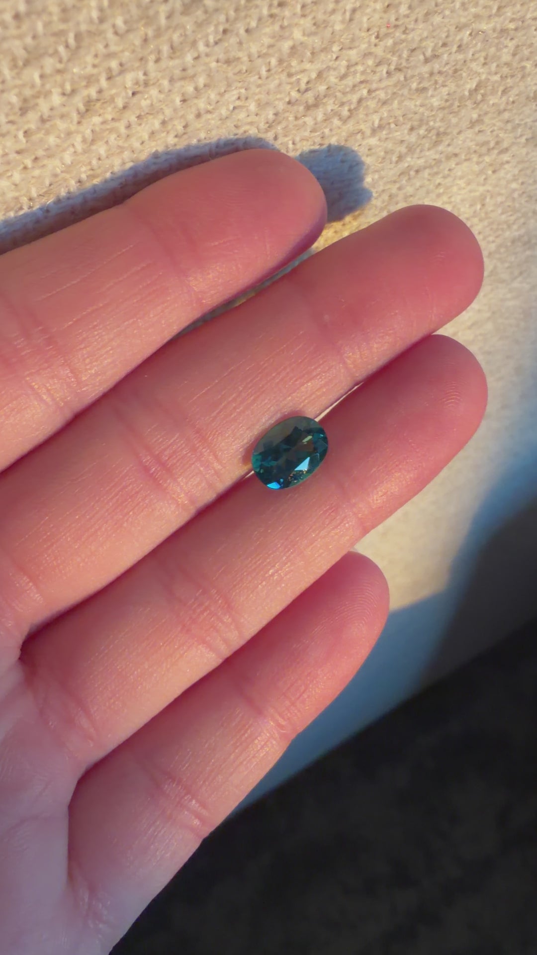 1.68ct Oval Blue Tourmaline - Loose