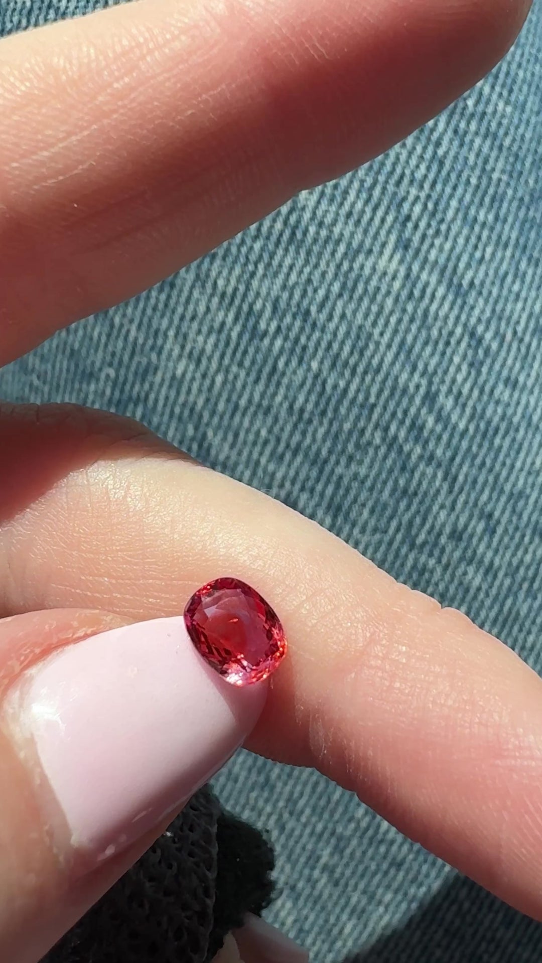 1.00ct Oval Multi-Colored Montana “Sorbet” Sapphire - Loose (#8)